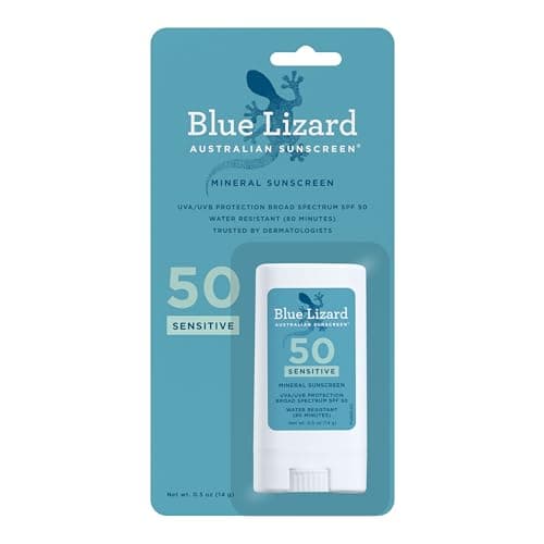 Blue Lizard Sensitive Mineral Sunscreen Stick SPF 50+