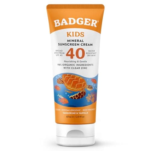 Badger Kids Sunscreen Cream SPF 40